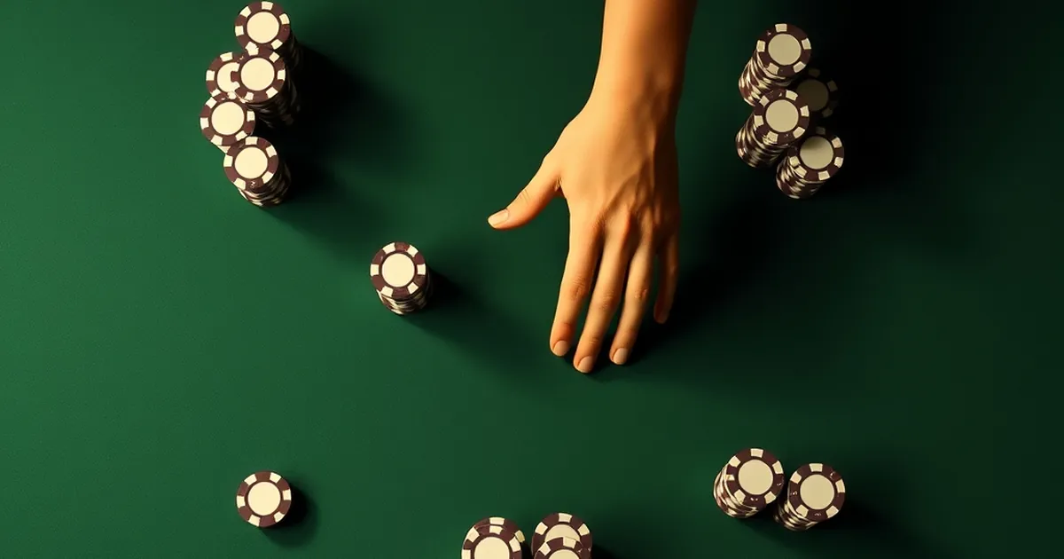 Blackjack Dealers Signal Fatigue via Chip-Stack Patterns