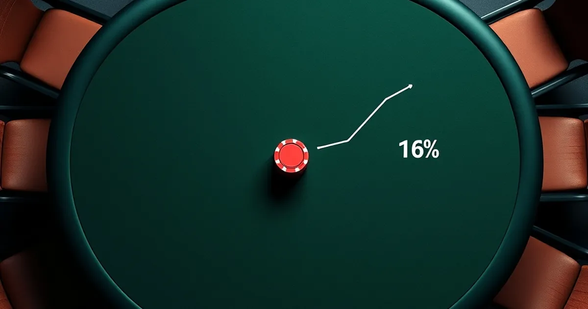 Poker Rake Shrinks 16% When Table Count Hits 40