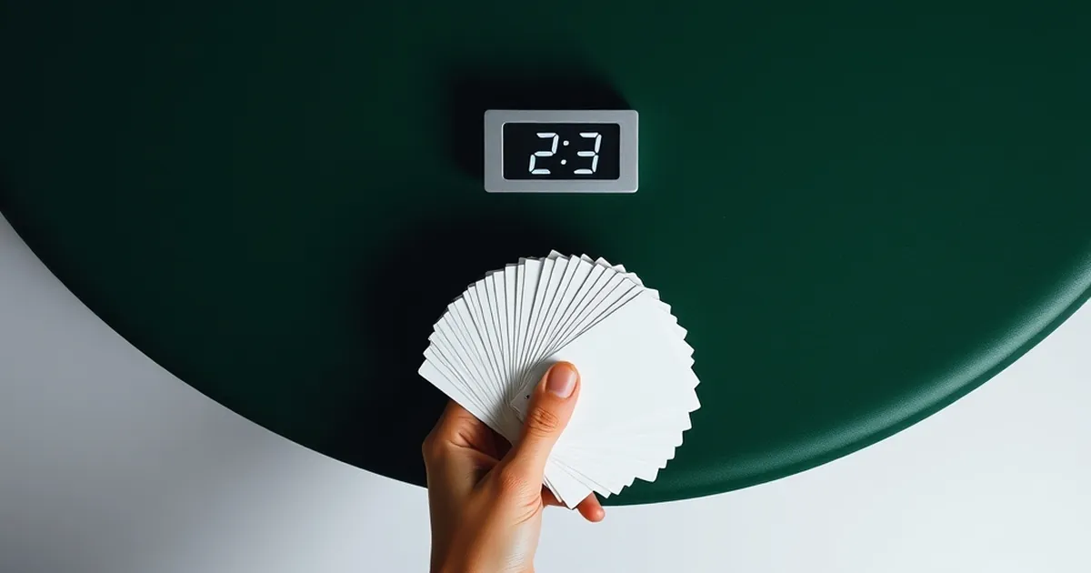 Poker win-rate peaks at 23 hands before table fatigue sets in