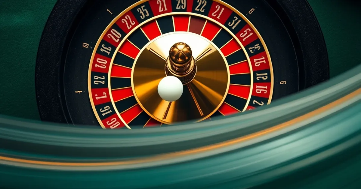 Roulette Ball Spin Time Drifts 7% When Floor Music Slows