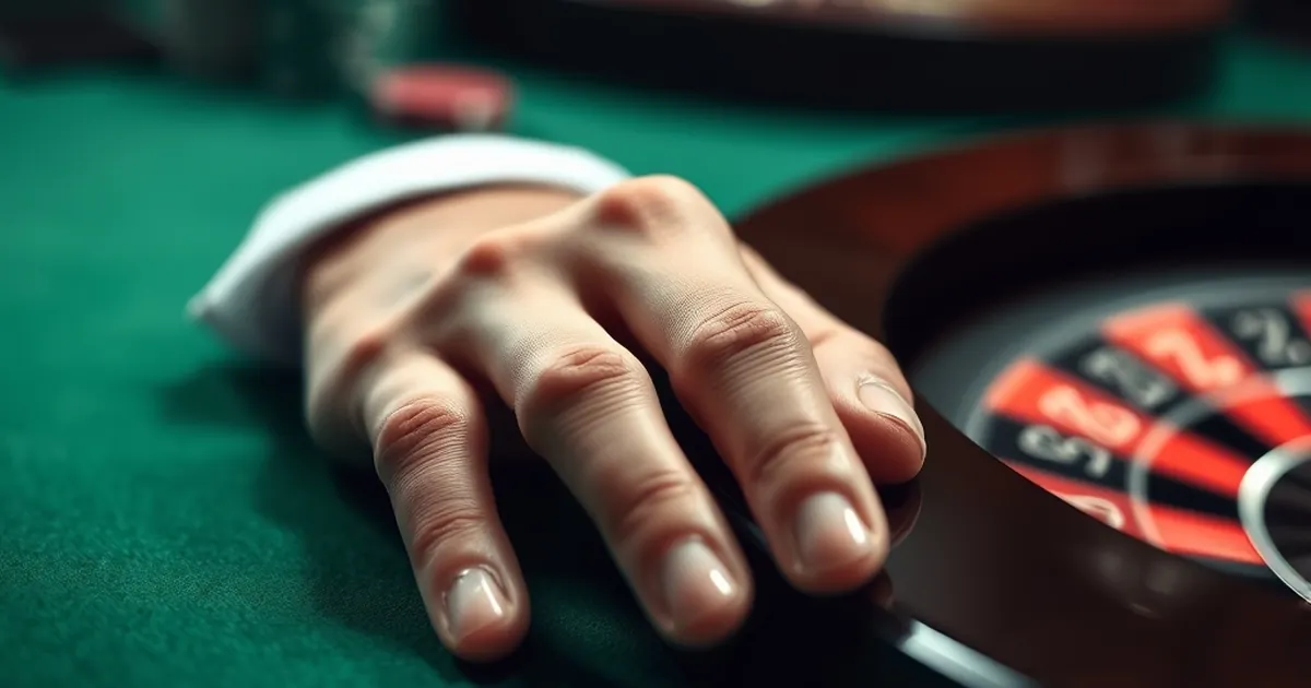 Roulette Watchers Bet 26% Longer When Croupier Taps Felt
