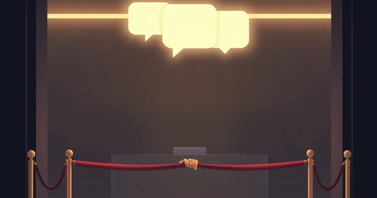 VIP Lounge Entry Requires 3 Support Chats, and 44% Give Up